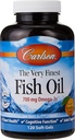 Carlson The Very Finest Fish Oil Orange 120 + 30 Softgels, 700 mg (Μπορεί να μασηθεί)