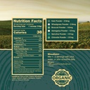 Organic Greens Superfood Powder, USA Grown - Kale, Alfalfa Grass, Wheatgrass, Barley Grass, Astragalus, Spirulina, Oat Grass & Chlorella, USA Grown (10,6 oz, 1 μήνας προσφοράς)