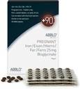 Prenatal & Pregnant Iron - 1 Tablet a Day - Very Gentle - Very Small - Bisglycinate - Take it with Breakfast
