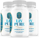 (3 Pack) Liv Pure Powered by Nature Advanced Formula Liver Live Pure Perification Function Supplement (180 Capsules)