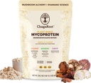 Mycoprotein Mushroom Protein Powder - Vegan Protein, Plant Based, Superfood, Master Blend of Chaga, Reishi, Turkey Tail, Shiitake, Lions Mane - Vanilla (1,76 lb)
