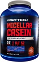 BODYTECH Micellar Casein Protein Powder, Slow Release for Overnight Mus Recovery - 24 γραμμάρια πρωτεΐνης ανά υπηρεσία - πλούσια σοκολάτα (4 Λίρες)
