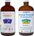 LIQUIDHEALTH Children's Complete Multivitamin & Women's Prenatal/Postnatal Liquid Multivitamin for Before, During & After Kύηση - Immune Support, Health & Wellness for Moms & Kids - Made in USA