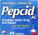 Ταμπλέτες Pepcid Ac, 90 κόμης