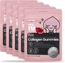 myni Collagen Gummies (12 Count) - Marine Collagen Supplement 2,000mg, Low-Molecular Weight Fish Collagen for Skin, Hair & Nails by Ildong. Vitamin C, Hyaluronic Acid.