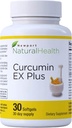 Turmeric Curcumin Supplement, Curcumin EX Plus with Grapeseed Extract, Resveratrol & Red Wine Polyphenols for Joint Health & Heart Health, Curcuminoids Complex 500mg Capsules