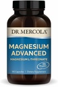 Dr. Mercola Magnesium Advanced - Υποστηρίζει την υγεία των οστών, των αρθρώσεων και του εγκεφάλου - Συμβάλλει σε πιο ξεκούραστο ύπνο - μη ΓΤΟ, χωρίς γλουτένη & χωρίς σόγια - 90 κάψουλες (30 σερβίτσια)