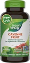 Nature's Way Cayenne Pepper Capses, Traditional Digetion & Circulation Support*, Καψαϊκίνη, Μη ΓΤΟ Έργο Επαληθευμένο, Χωρίς Γλουτένη, 180 Vegan Caps (Packaging May Vary)