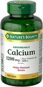 Nature's Bounty Absorbable Calcium 1200mg plus Vitamin D3 1000IU 100 count