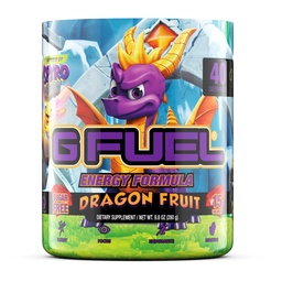 G Καύσιμο Spyro Το Δράκος Energy Drink Powder, Προ προπόνηση Caffeine Mix για το παιχνίδι, Ζάχαρη Δωρεάν Focus Amino, Βιταμίνη + Αντιοξειδωτικά, 9.8oz (Δράκων Φρούτα, 40 εξυπηρετούν)