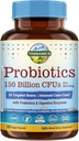 Terranics Daily Probiotics for Men & Women, 150 Billion 25 Strains Colon Care Probiotics, με Πρεβιοτικά & Ένζυμα, Υγιής Κανονικότητα, Καθυστερημένη απελευθέρωση, Ράφι Σταθερό, 60 Veggie Caps