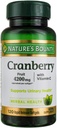 Nature's Bounty Cranberry Fruit Softgels 4200mg plus Vitamin C, 100 count