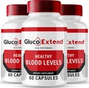 Gluco Εκτεταμένες κάψουλες, GlucoExtend Συμπληρώματα Φόρμουλα Υποστήριξης Χάπια - Μέγιστη δύναμη, Gluco Extend Υγεία & Ευεξία Όλα Φυσική Φόρμουλα, Επίσημη GlucoExtend Κάψουλες Υγείας Κριτικές (3 Συσκευασία)