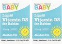 California Gold Nutrition Baby Vitamin D3 Liquid D3 Supplement for Babies, Vegetarian Friendly - Αναπτυξιακή Υποστήριξη - Χωρίς αλκοόλ & Γλουτένη, Μη ΓΤΟ - 10 mcg (400 IU) - 0,34 fl oz (10 ml), 2