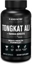 Jacked Factory Indonesian Tongkat Ali + Fadogia Agrestis - 200:1 Extract Longjack Tongkat Ali for Men with Fadogia Agrestis 600mg & Primavie Shilajit to Support Vitality, Energy, & Mood - 60 Κάψουλες