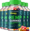 Green Acre Hemp Gummies - με εκχύλισμα σπόρων Green Acre Hemp Gummies εμβοές βοτανικό συμπλήρωμα, υγεία και ευεξία υποστήριξη, όλα τα φυσικά πράσινο Acre Gummy (5 πακέτο - 300 Gummies)