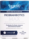 Dr Amen BrainMD ProBrainBiotics MAX - 30 Κάψουλες - Προβιοτικά για την υγεία του εγκεφάλου, του ανοσοποιητικού και του εντέρου - Χωρίς γλουτένη - 30 Υπηρεσίες