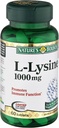 Nature's Bounty L- Lysine 1000 mg, 60 δισκία (πακέτο των 3)