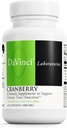 DAVINCI Labs Cranberry - ούρα Φυλλαδική Υποστήριξη για την Υγεία* - Cranberry Extract με Κινικό, Κιτρικό & Κακό Οξύ - Χορτοφαγικά, Χωρίς Γλουτένη - 60 Κάψουλες