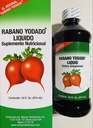 Rabano Yodado Liquid 16 Fl Oz. - Μέγεθος μπόνους - Συμπλήρωμα βιταμίνης Β12, Β6 και Thiamin (1 μήνας προσφοράς)