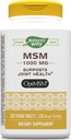 Nature's Way MSM 1000 mg - Κοινό Συμπλήρωμα Υγείας * - Με Μεθυλοσουλφονυλομεθάνιο - Χωρίς γλουτένη & Vegan - 200 Tabletισκία