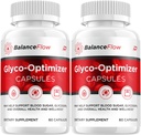 Balance Flow Capsules, BalanceFlow Advanced Supplement, All Natural Formula to Maintain Healthy Levels, Maximum Strength Formula, Glyco Optimizer Capsules Reviews (2 Pack - 120 Capsules)