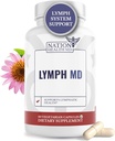 Lymph MD - Lymphatic Drainage Supplement - με Bromelain, Echinacea, Burdock Root, Dandelion, Rutin, Kelp & More - Lymph System Support for Women & Men - 60 Κάψουλες