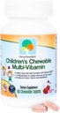 Raise Them Well Tasty Chewable Kids Multivitamin, All-Natural Colors, Flavors & Sweeteners, Daily Essential Vitamins for Children, Easy-to-Chew Vitamins, Strawberry