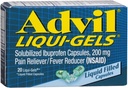 Advil 200 mg Liqui- Gels 20 ea (πακέτο των 12)