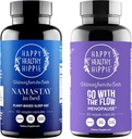 Happy Healthy Hippie Πηγαίνετε με τη ροή εμμηνόπαυση υποστήριξη & φυσικό συμπλήρωμα ύπνου