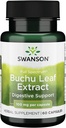 Swanson Buchu Leaf - 4:1 Extract - Herbal Supplement - (60 Capsules, 100mg Each)