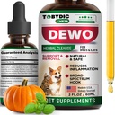 Cats & Dogs Natural Broad Spectrum Intestinal Defense & Digestive Liquid Herbal Support - Προάγει την υγεία των ορνίθων - Συμπληρώματα σταγόνες Made in USA(Herbal Cleanse 2 oz)
