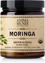 Anima Mundi Αποθετήριο Moringa Leaf Powder - Pure Organic Rainforest Superfood - Συμπλήρωμα Ενεργειακής Υποστήριξης, Φυσική & Μη ΓΤΟ Πράσινη Σκόνη (6oz / 170g)
